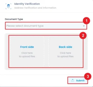 Submit Your Identity Verification Document